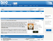 Tablet Screenshot of diecastaircraftforum.com